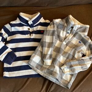 Toddler boys pullover fleece set. Carters brand. Size 24 months.